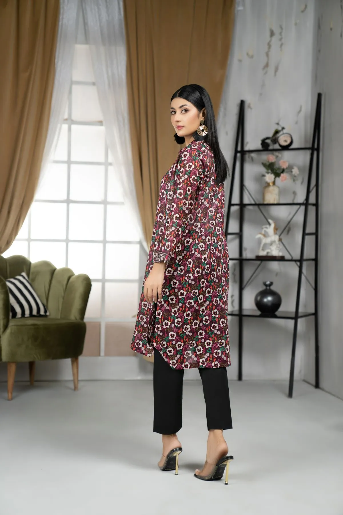 1PC Sapna Digital Shirt - 87