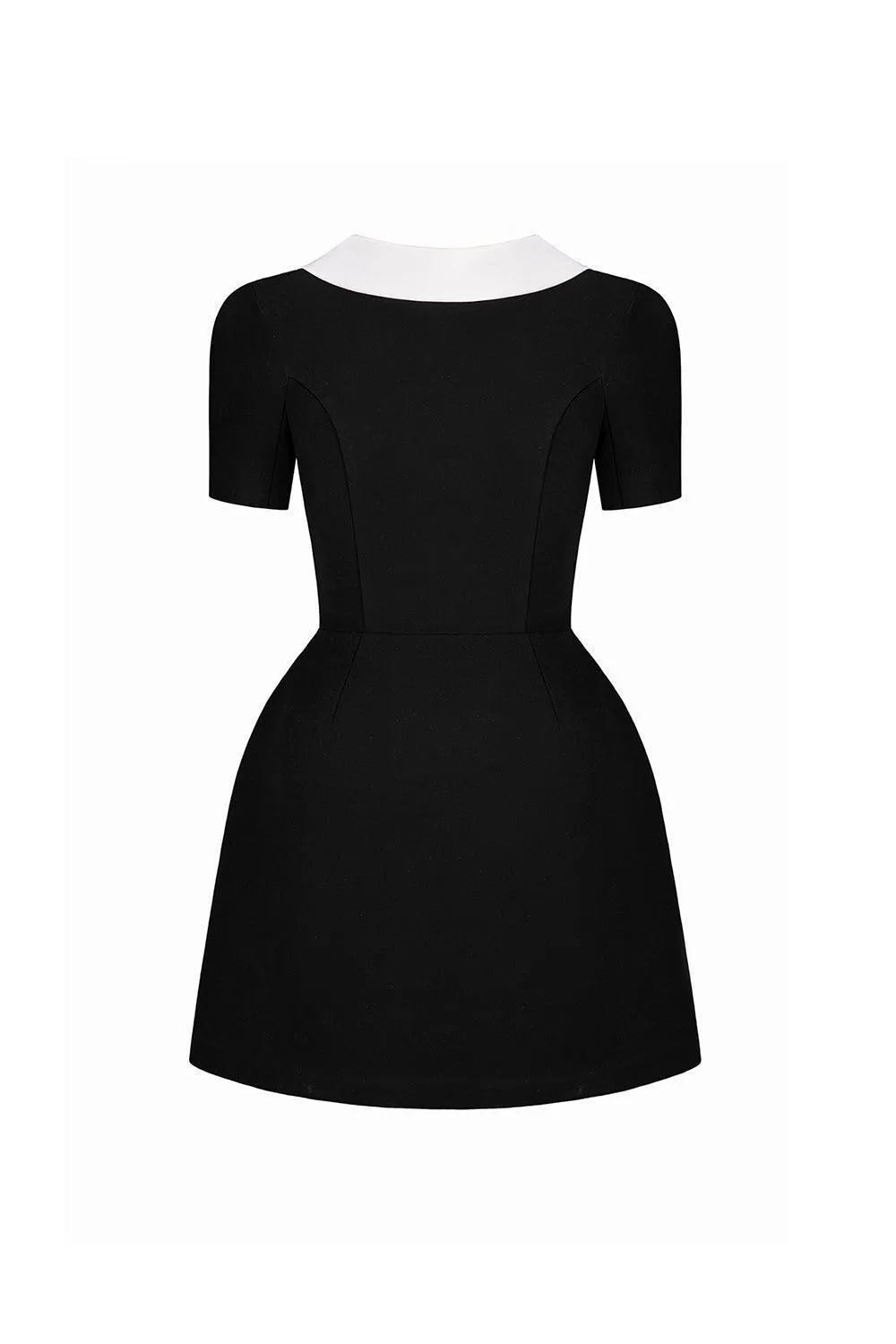 Black Cowl Neck Dress