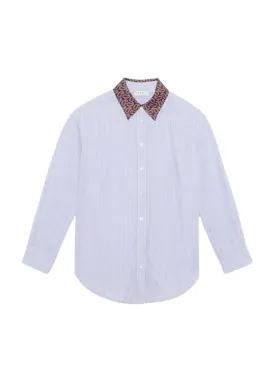 BLUE STRIPED SHIRT