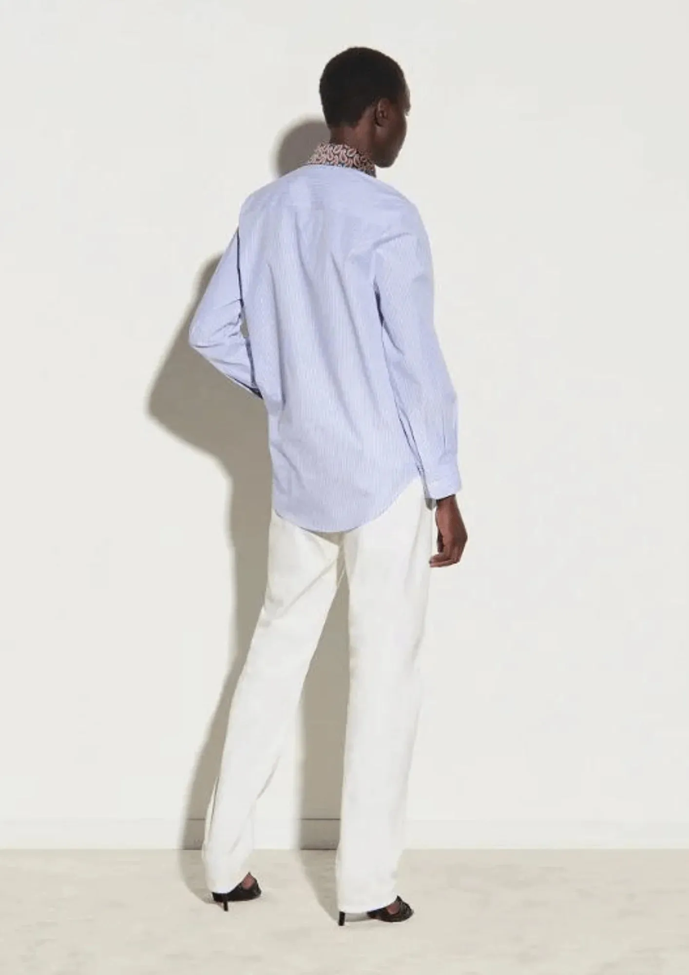 BLUE STRIPED SHIRT