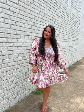Botanical Beauty Floral Dress