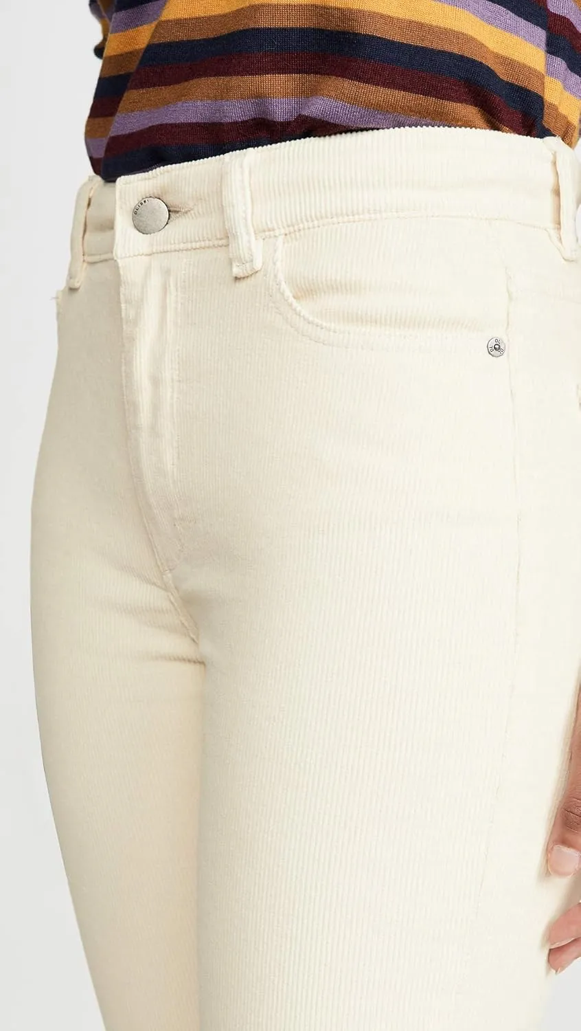 DL1961 Women's Mara Straight High Rise Instasculpt Ankle