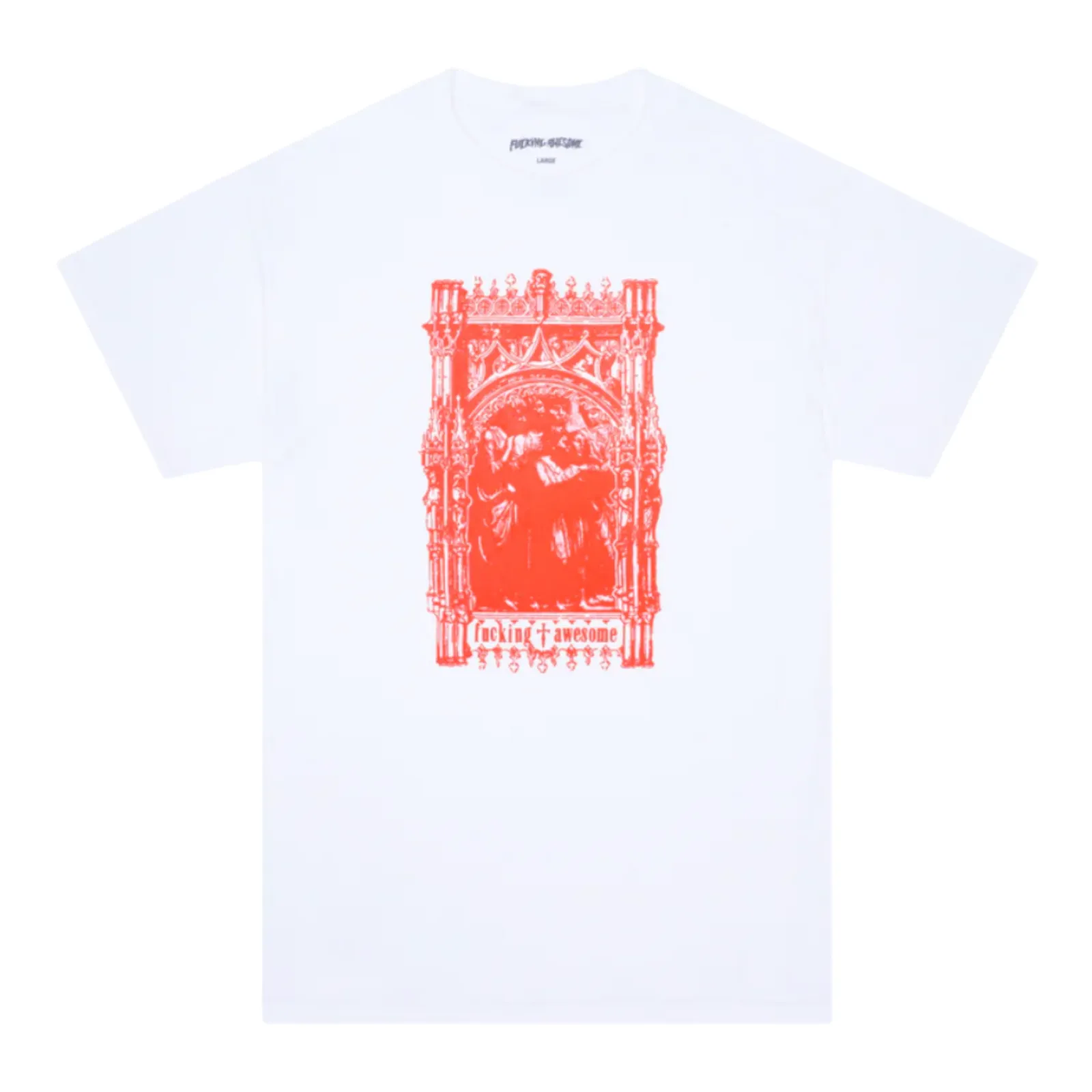 FA Awesome Carhedral T Shirt White