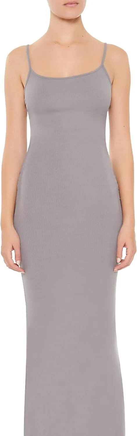 Forever 21 Women's Rib-Knit Cami Maxi Dress