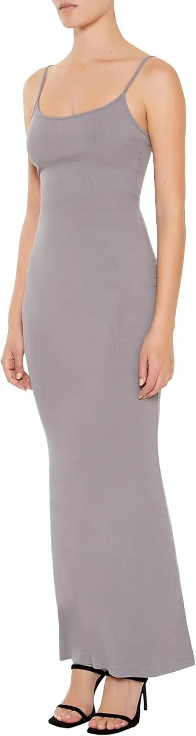 Forever 21 Women's Rib-Knit Cami Maxi Dress