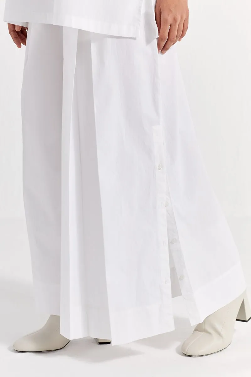 Fringe Crop Overlay Shirt Co-ord (Set of 3) - Mint