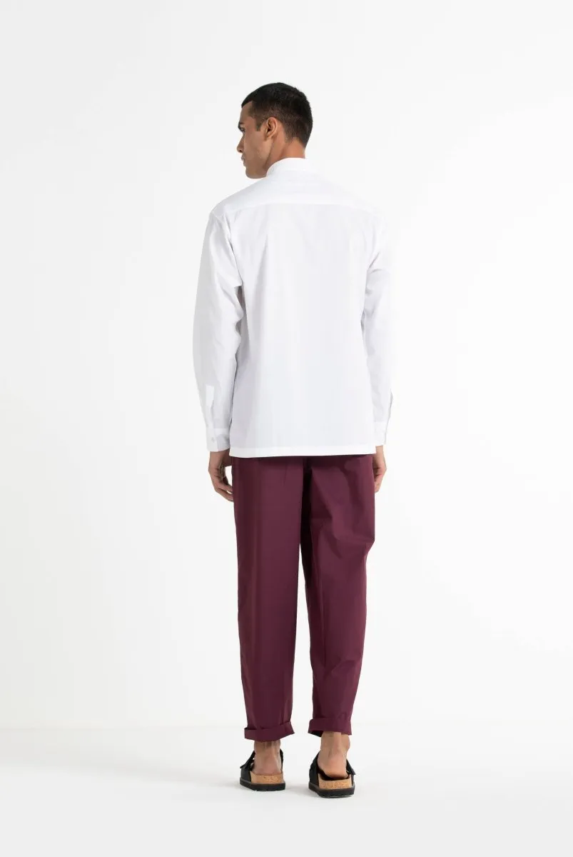 Front Pleat Shirt