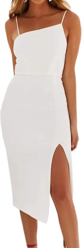 Just Quella Women's Bodycon Midi Dress