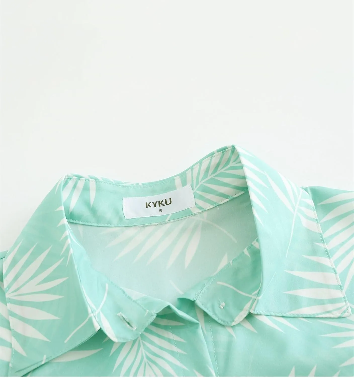 KYKU Womens Button Down Hawaiian Shirt Casual Fashion Shirts Summer Blouses