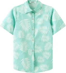 KYKU Womens Button Down Hawaiian Shirt Casual Fashion Shirts Summer Blouses