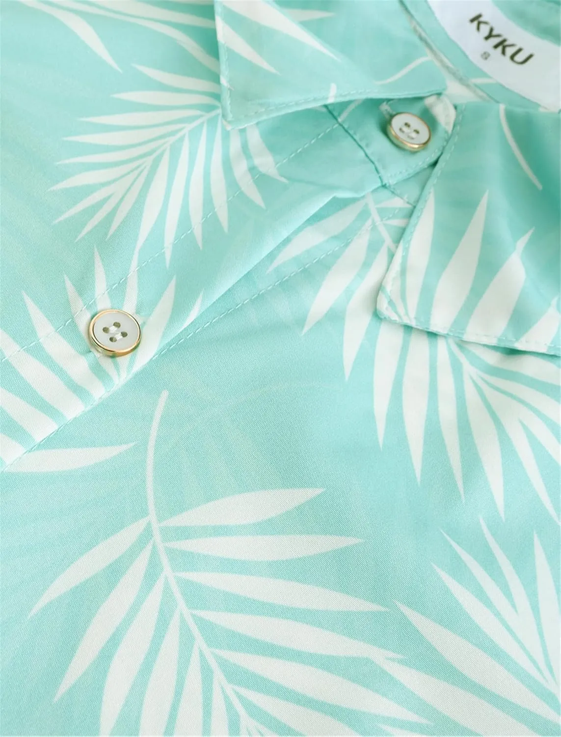 KYKU Womens Button Down Hawaiian Shirt Casual Fashion Shirts Summer Blouses