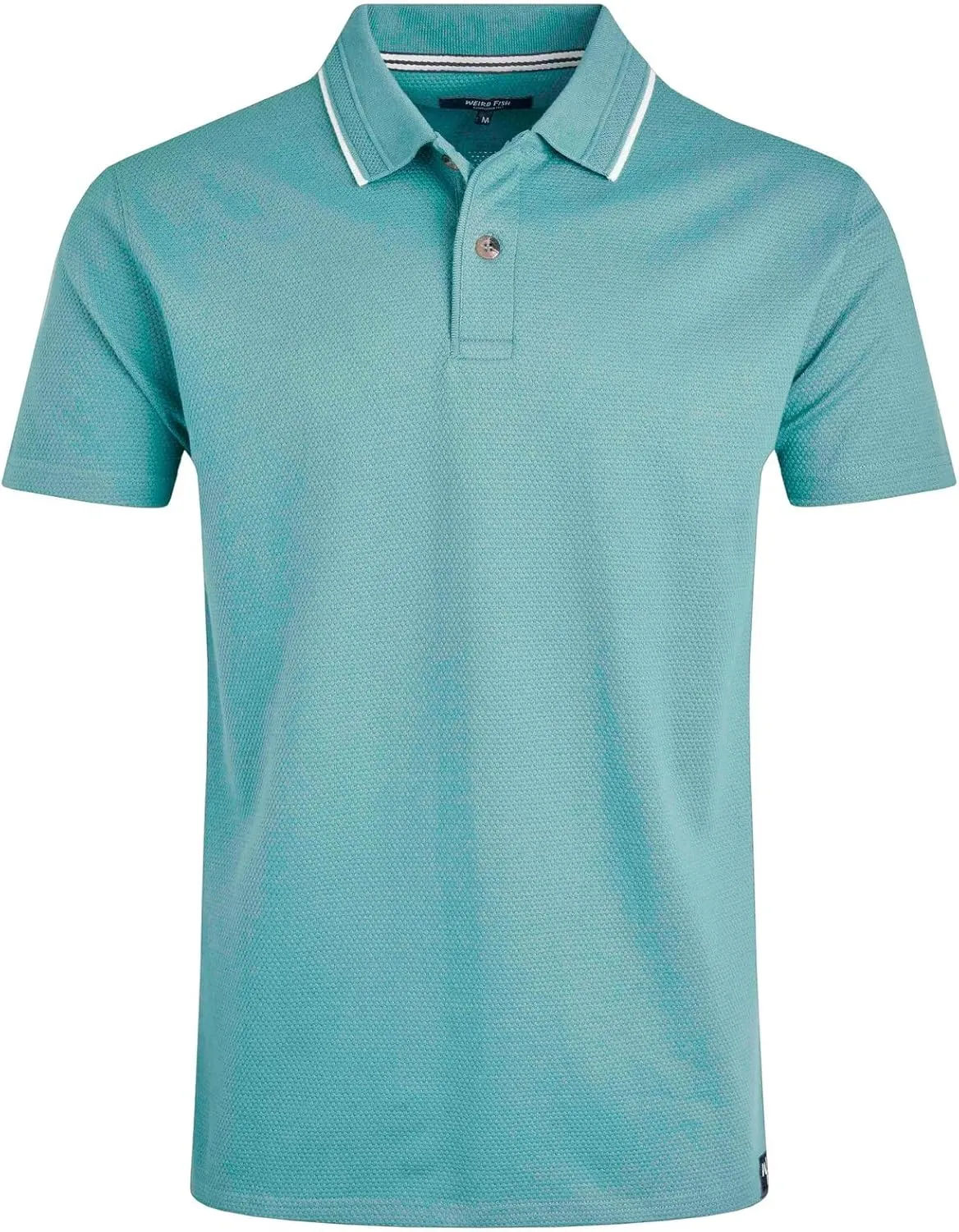 Powell Organic Cotton Textured Polo Shirt