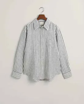 REL STRIPED LINEN SHIRT