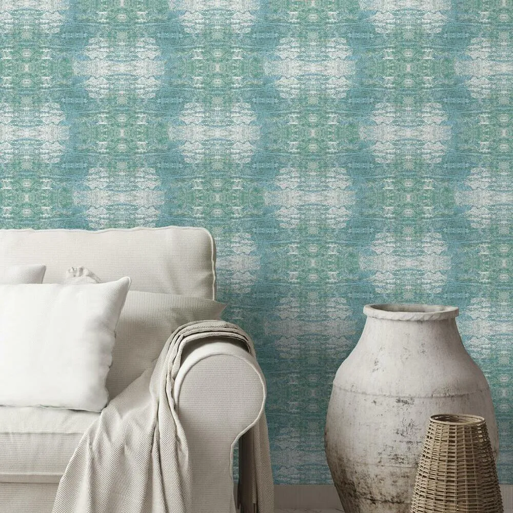 Sarong Print Peel and Stick Wallpaper
