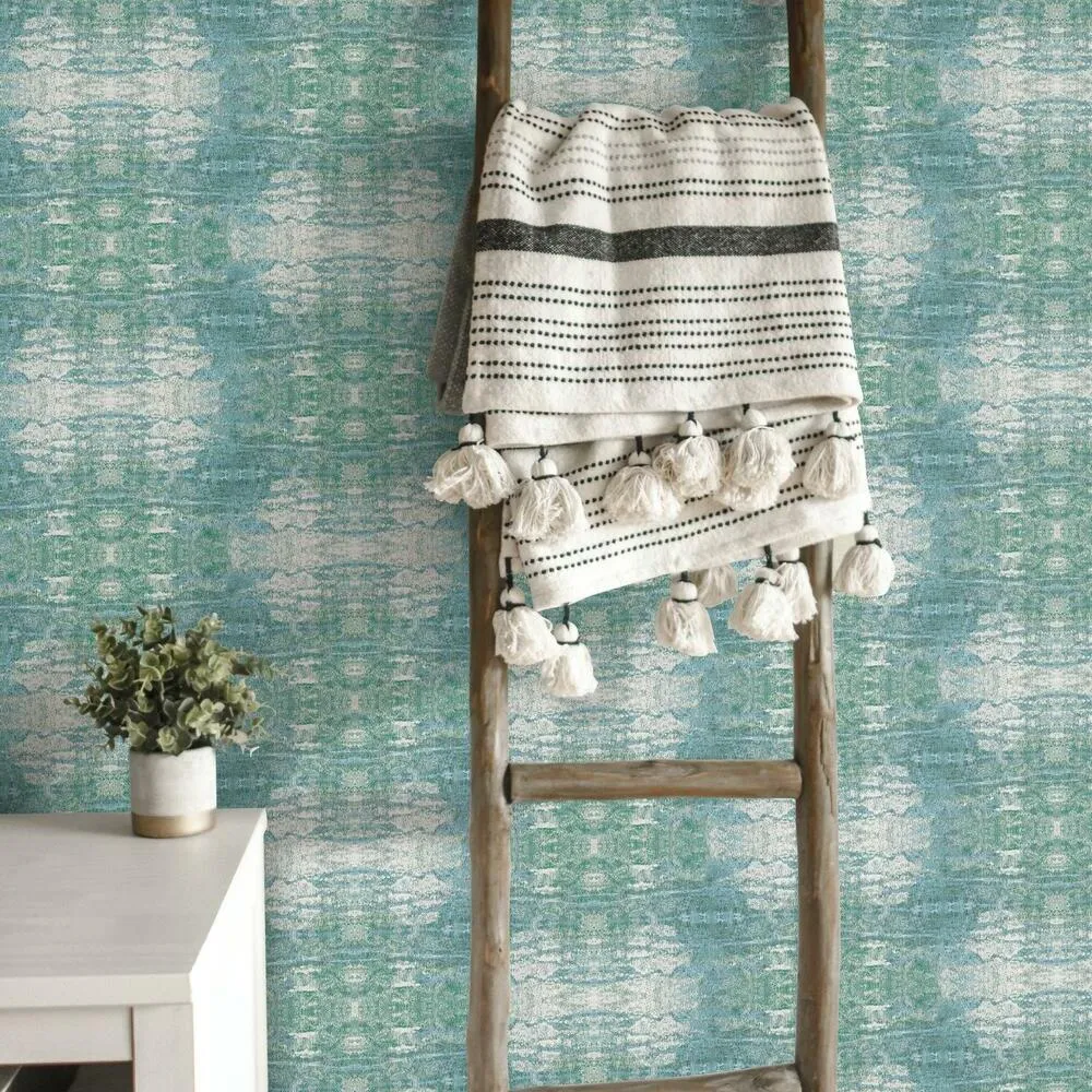 Sarong Print Peel and Stick Wallpaper