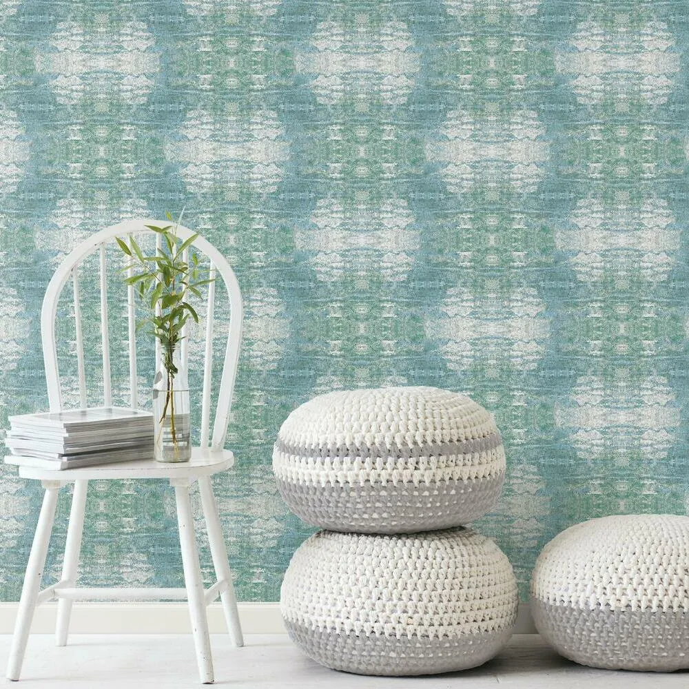 Sarong Print Peel and Stick Wallpaper