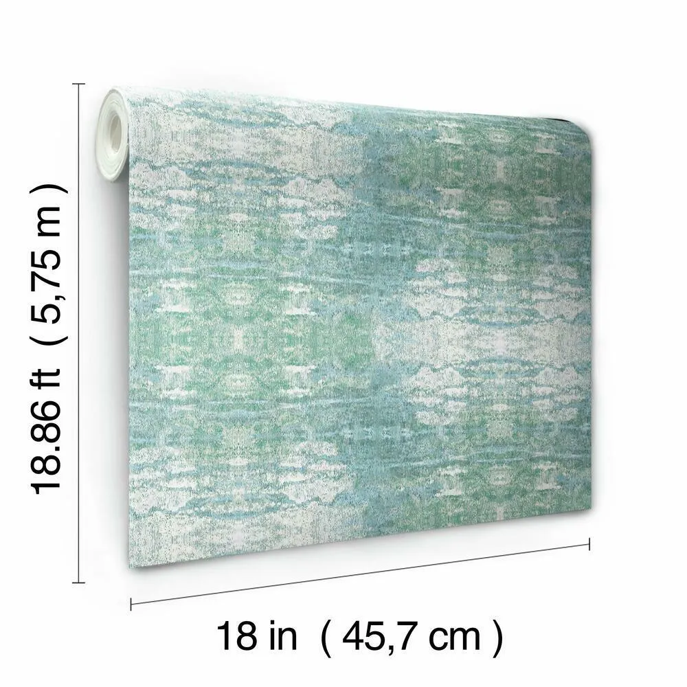 Sarong Print Peel and Stick Wallpaper