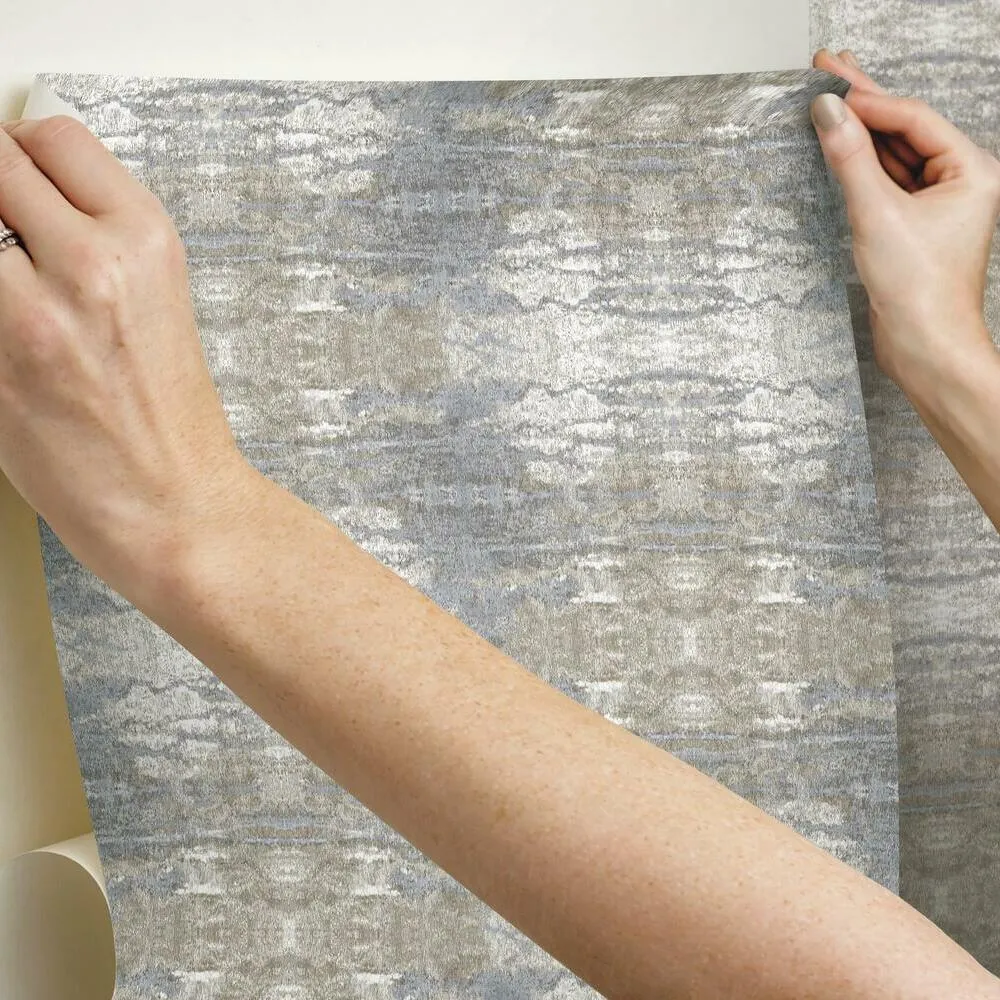 Sarong Print Peel and Stick Wallpaper