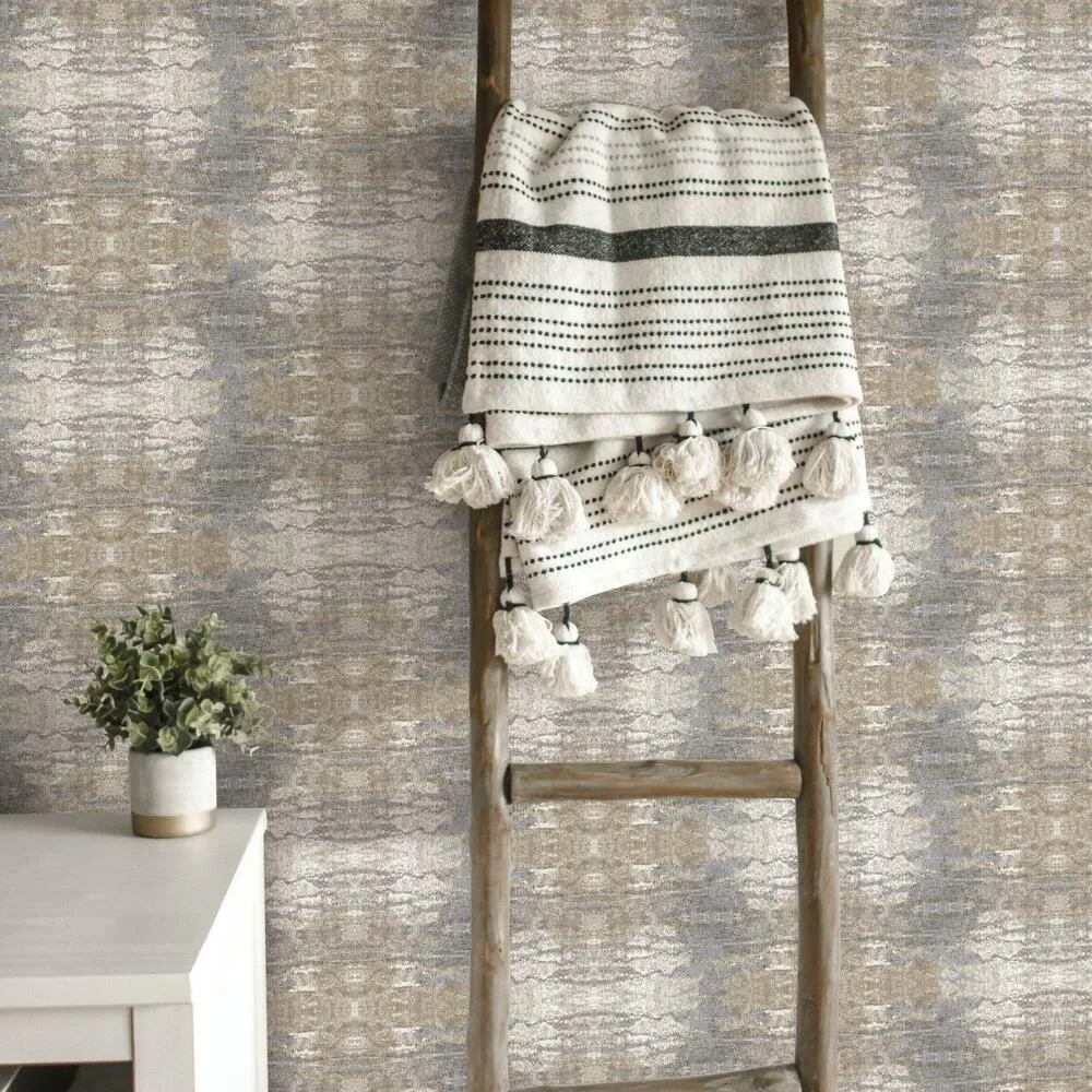 Sarong Print Peel and Stick Wallpaper