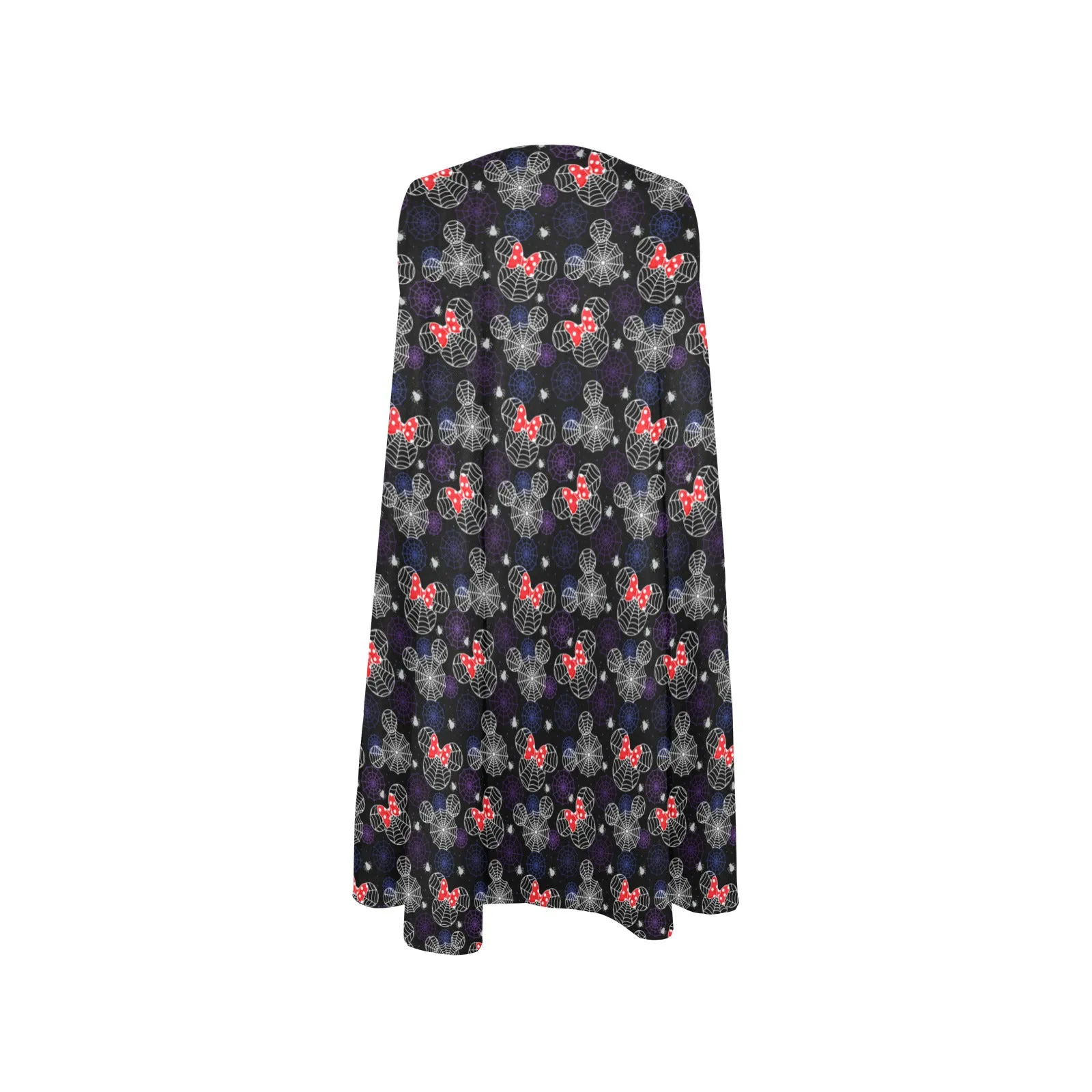Spider Webs Sleeveless A-Line Pocket Dress