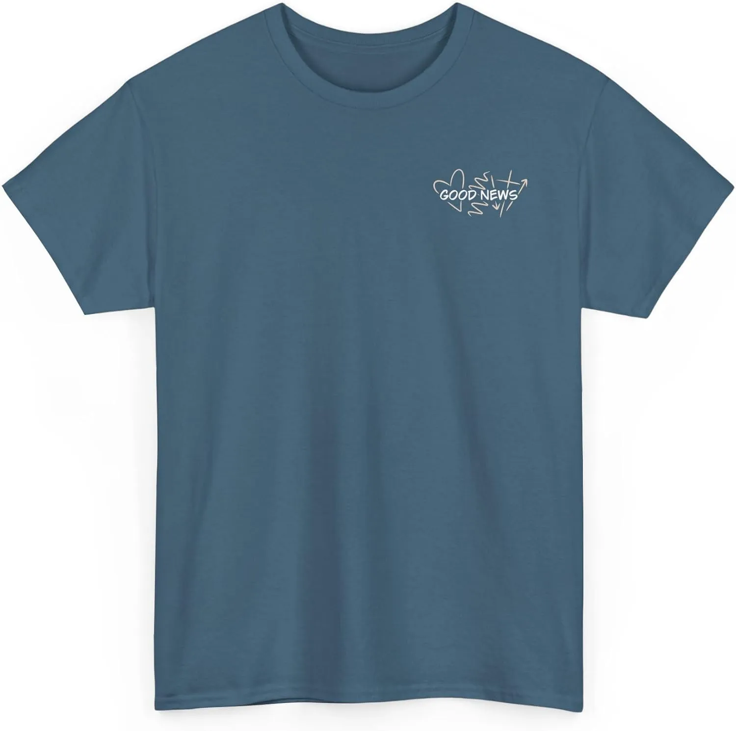 Three Circles Shirt, Good News Tee, Gospel T-Shirt, Christian Evangelism, Bold Jesus Apparel, Unisex, Sharing Faith