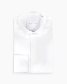 White Trim Marcella Cotton Shirt